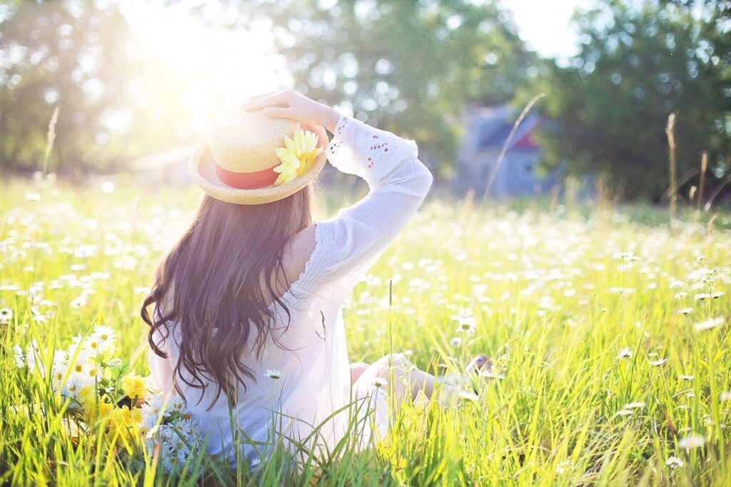 woman, field, beautiful flowers-1509956.jpg